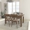 Flash Furniture Farm Table, 4 Chair Cushions Set, 60"x38" XA-FARM-18-GG - alternate 1